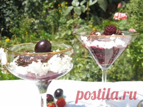 Черешневый десерт с творогом - пошаговый рецепт с фото - черешневый десерт с творогом - как готовить: ингредиенты, состав, время приготовления - Леди Mail.Ru