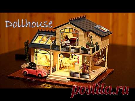 ДОМ для КУКОЛ 🌟 Мебель для кукол своими руками / DIY Miniature Girl Dollhouse Room