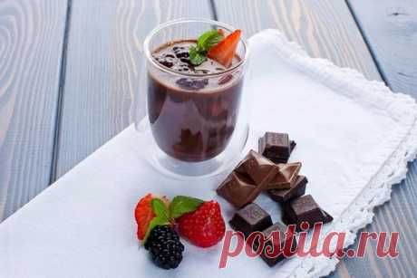 Горячий шоколад с лесными ягодами - Кулинарный рецепт - Повар в доме