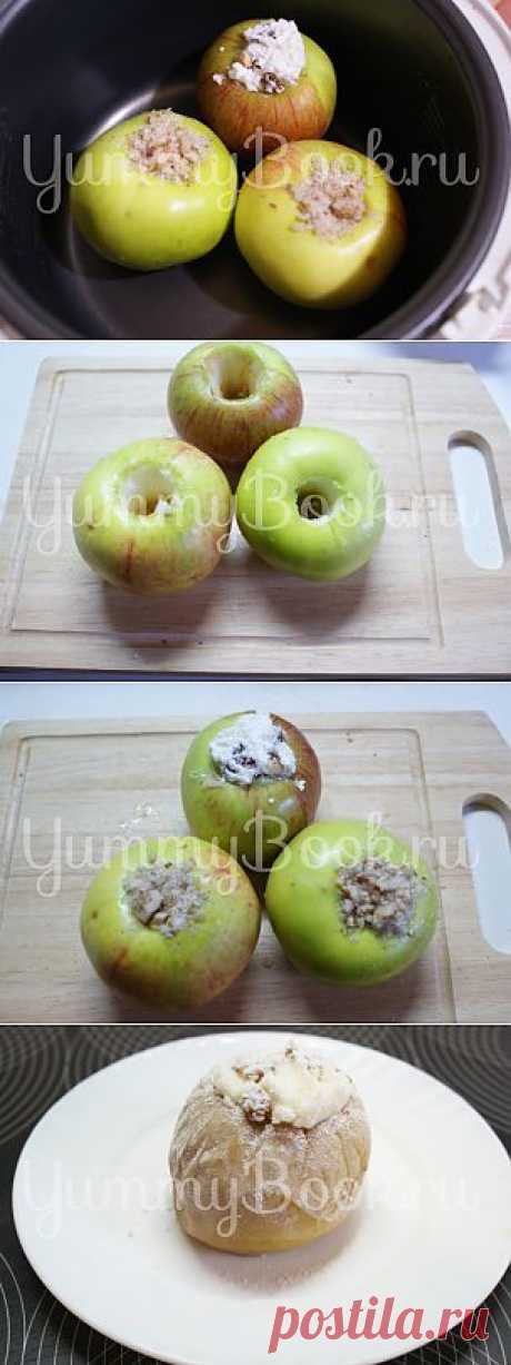 Печеные яблоки в мультиварке - пошаговый рецепт с фото