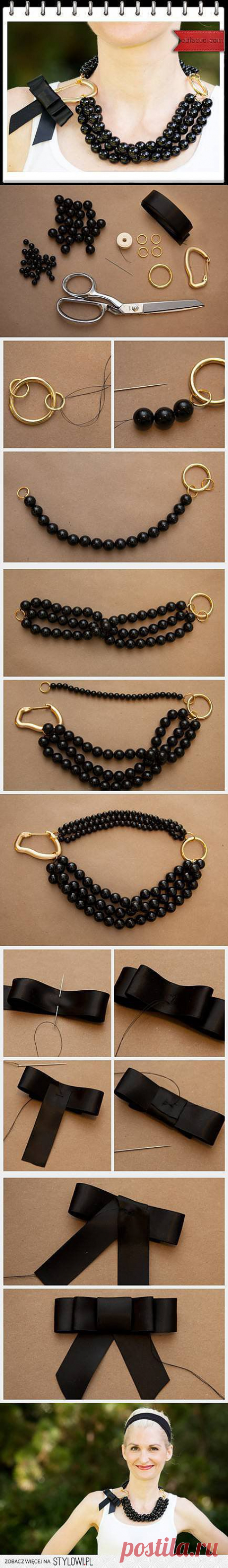 DIY Necklace of Beads DIY Projects | UsefulDIY.com na Stylowi.pl