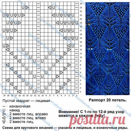 «Раз василёк, два василёк» — 20 моделей крючком и спицами в сочных оттенках синего | Вязание с Paradosik_Handmade | Дзен