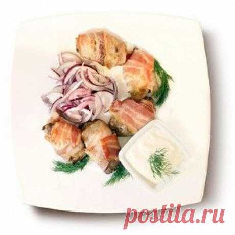 Куриная печень в беконе рецепт – сербская кухня: основные блюда