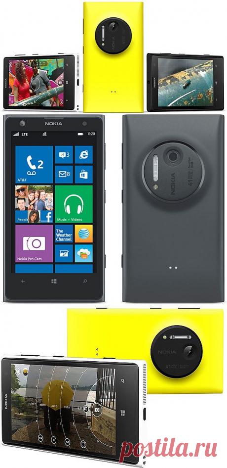 Nokia официально представила камерофон Lumia 1020 с 41-Мп сенсором