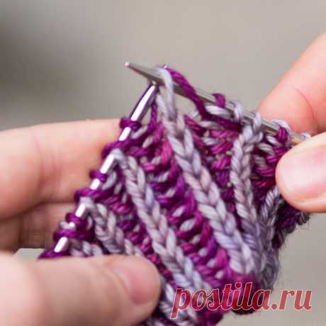 ТЕХНИКА ВЯЗАНИЯ BRIOCHE STITCHES.