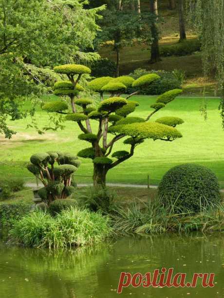 Японский парк Молеврие (Le Parc Oriental de Maulévrier). Франция