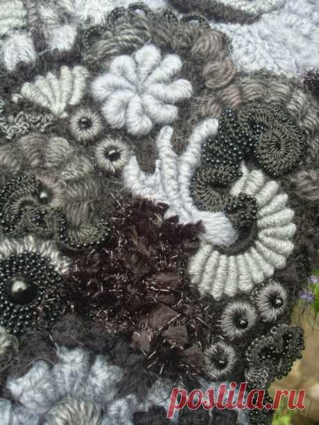 Irish crochet &amp;: Фриформ Елены Синюковой. Жакеты и пальто.