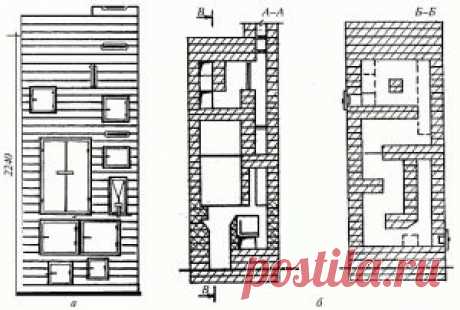 готовые чертежи 20 печей | osnovaremonta.ru