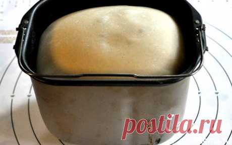 Дрожжевое тесто для хлебопечки в хлебопечке | Кулинарные рецепты от «Едим дома!»