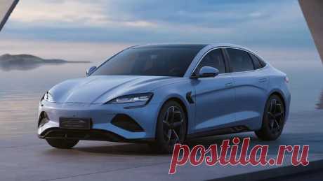 Китайский BYD Seal EV 2023 выглядит как достойный конкурент Tesla Model 3