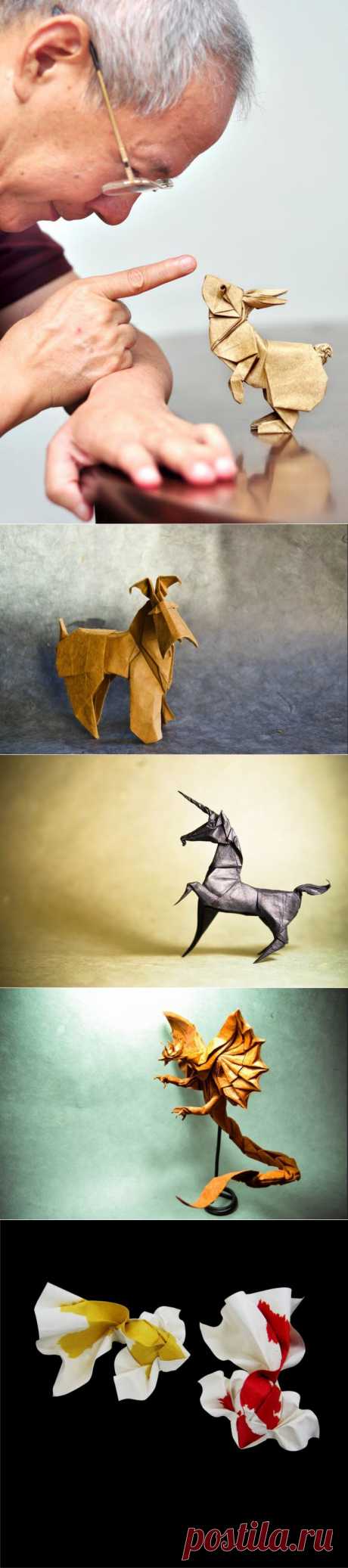 Мокрое оригами (трафик!) / Бумага и карандаши (скрапбукинг, оригами, и т.д.) / ВТОРАЯ УЛИЦА