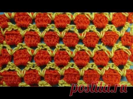 Очень красивый узор крючком Crochet pattern 81
