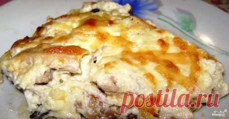 Жульен с грибами на сковороде - пошаговый кулинарный рецепт с фото на Повар.ру