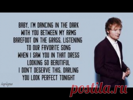 Perfect - Ed Sheeran (Lyrics)