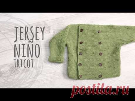 Tutorial Jersey Niño Tricot | Dos Agujas