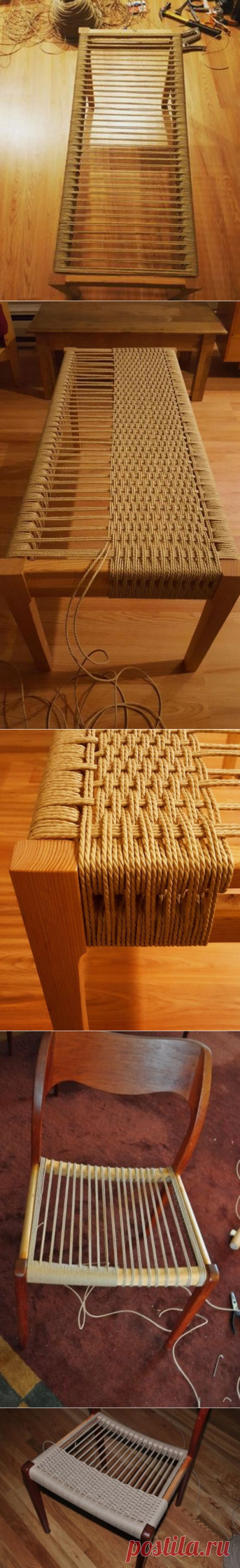 Идеи создания плетёной мебели своими руками — Сделай сам, идеи для творчества - DIY Ideas