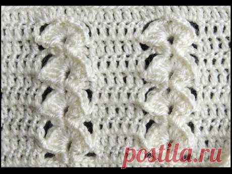 Crochet : Punto en Relieve Combinado