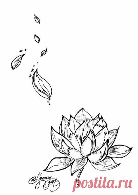 Foot lotus tat by ashtonish on DeviantArt
Эскизы татуировок Иностранный сайт.