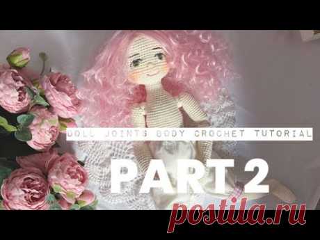 Doll joints body crochet tutorial ( body , arms and head ) 15-25 % off discount crocheted doll with clothes : https://www.etsy.com/de/shop/suwannascraftsroom🌸 Doll hat crochet tutorial : https://www.youtube.com/watc...