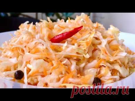 Квашеная Капуста (хрустящая и сочная) Очень простой рецепт | Sauerkraut Recipe