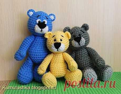Игрушки от Кумутушки: Медвежонок (описание)
