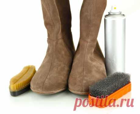 С помощью этих средств вы легко почистите свою замшевую обувь от пятен и загрязнений!