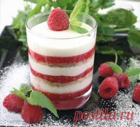 Творожно-малиновый десерт рецепт с фото | Огородник | Ogorodnik.com