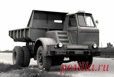 МАЗ-510: самосвал с «необычной внешностью», который не попал в серийное производство / Автомобили, транспорт и аксессуары / iXBT Live