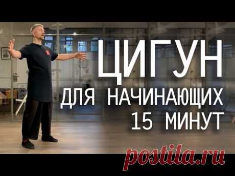 Цигун для начинающих 15 минут / Базовые упражнения  / Видео уроки для занятий дома