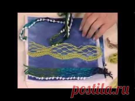 ▶ quilting arts, couching - YouTube