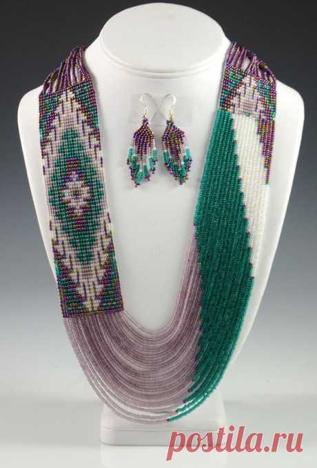 (13) Navajo Beaded Necklace, Rena Charles, Navajo Necklace, Sedona Indian Jewelry, Sedona Native American Jewelry, Oak Creek Canyon | Crafts