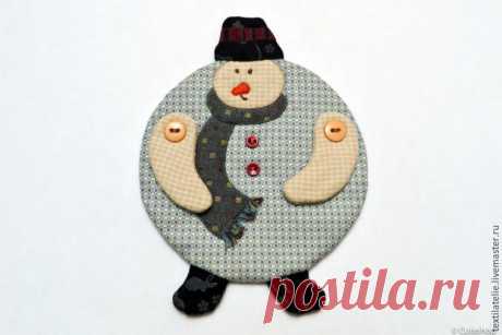 Мастер-класс: шьем снеговичка к Новому году - Ярмарка Мастеров - ручная работа, handmade