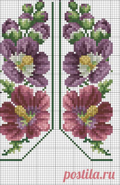 Cross Stitch Or Tapestry Pattern Charts BE1