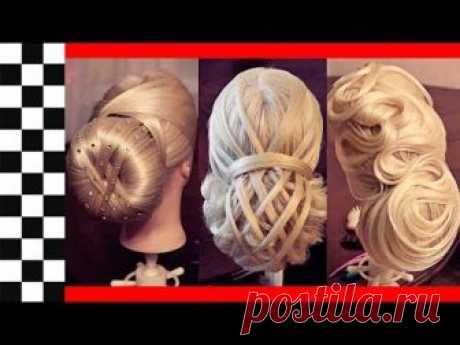 Причёски с валиками | Авторские причёски | Лена Роговая | Hairstyles by REM | Copyright ©