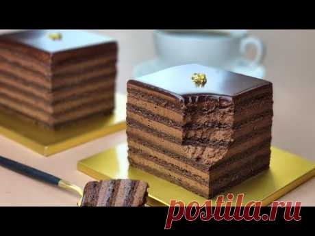 밀가루 없음 / 컵 계량 / 촉촉한 초콜릿 케이크 / Moist Chocolate Cake Without Flour Recipe / Coffee syrup / 글루텐 프리 - YouTube