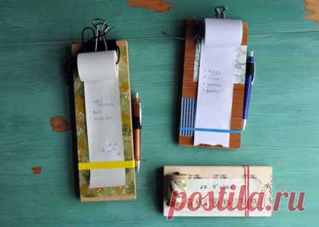 How-Tuesday: Make a Hanging Notepad | The Etsy Blog