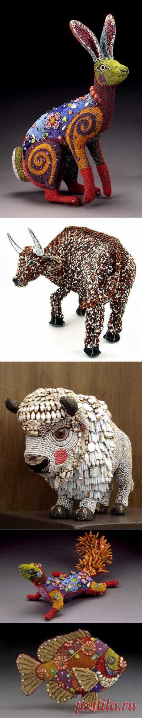 В мире бисерных животных - Ярмарка Мастеров - ручная работа, handmade