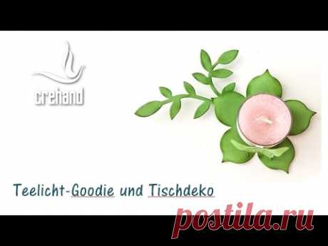 Teelicht-Goodie und Tischdeko mit crehand und Stampin‘ Up!