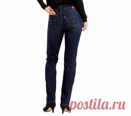 Levi's? Womens Women's 414? Relaxed Straight Lost Creek Jeans 27 X 32 at Amazon Women's Jeans store