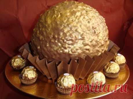 FERRERO ROCHER TARTA GIGANTE ! # 160 # - YouTube