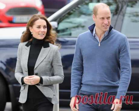 Кейт Миддлтон и Принц Уильям приехали в Уэльс - второй день королевского тура Кембриджей