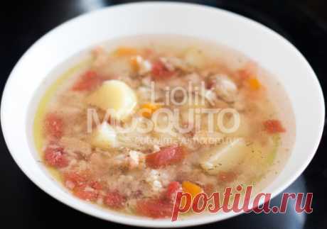 Подкопчённый рыбный суп с булгуром | 4vkusa.ru