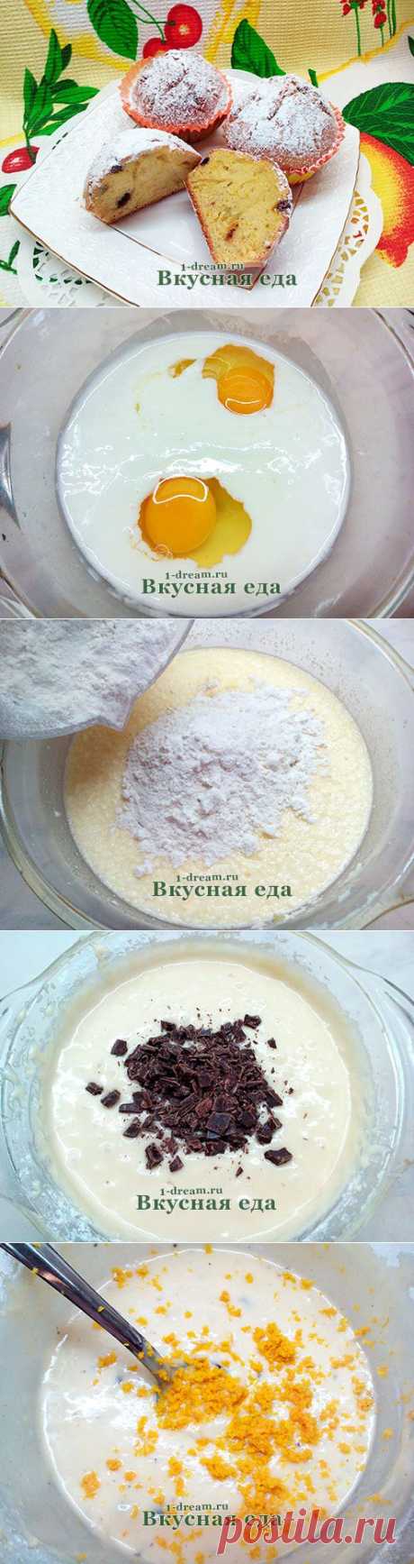 Кекс на кефире-рецепт с фото - Вкусная еда