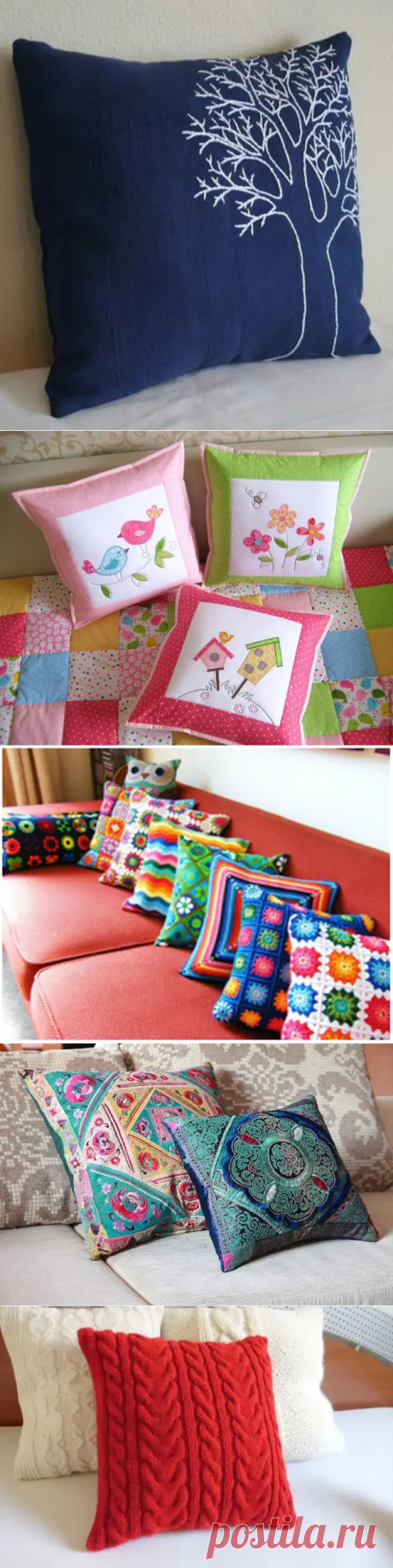Какие декоративные подушки смотрятся в интерьере наиболее эффектно? (79 фото) - cozyblog - медиаплатформа МирТесен
