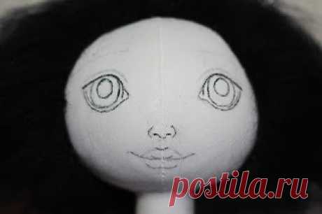 Taya Toy: Мастер-класс лицо куклы