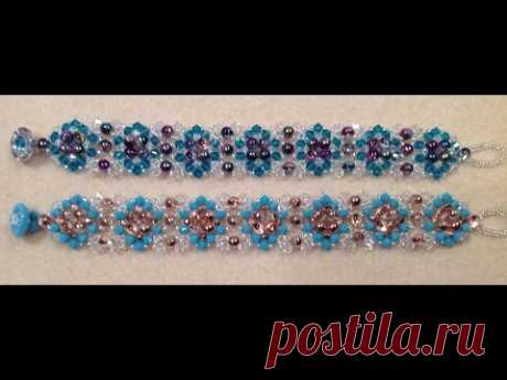 Quilted Crystal Bracelet Tutorial