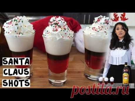 Santa Claus Shots  - Tipsy Bartender