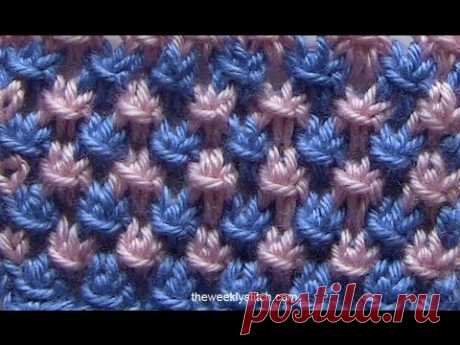 Two Color Star Stitch