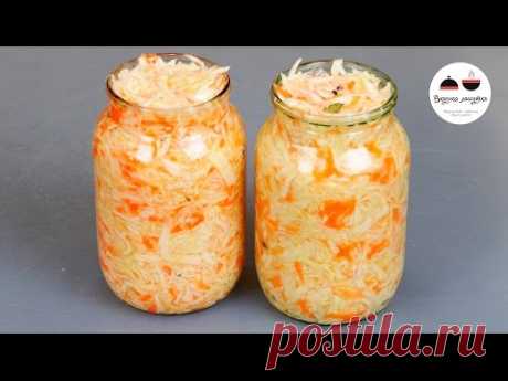 Квашеная капуста  Вкусная и ХРУСТЯЩАЯ  Delicious Sauerkraut