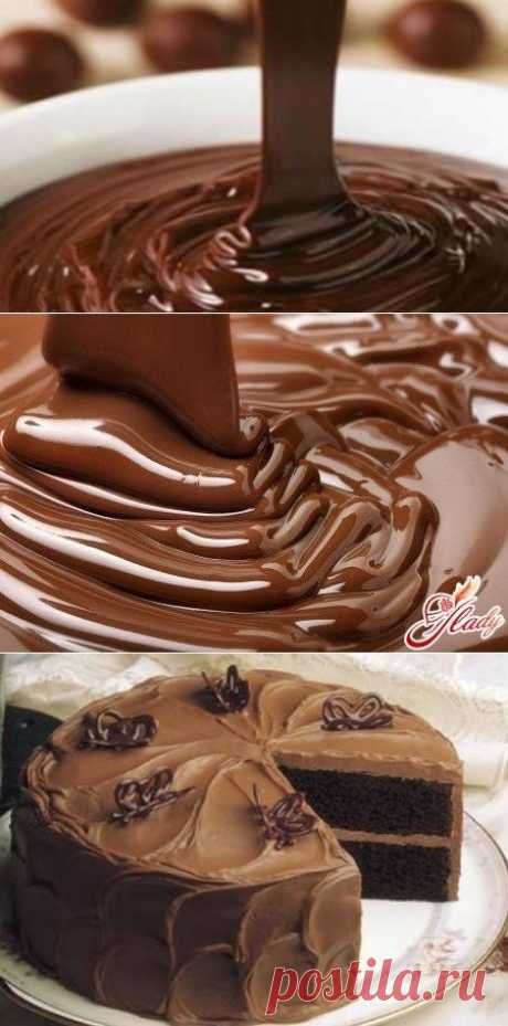 Рецепты шоколадной глазури для тортов и кексов
